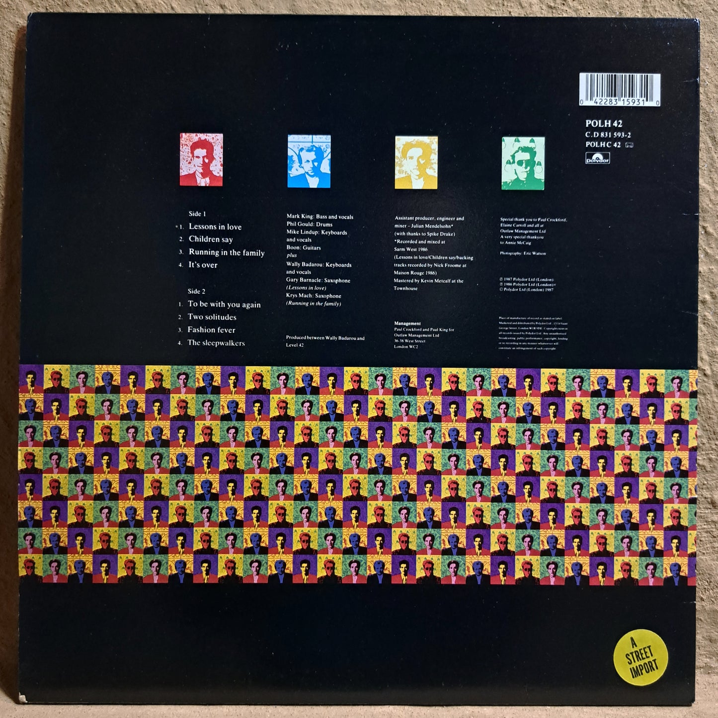Level 42 - Running in the family