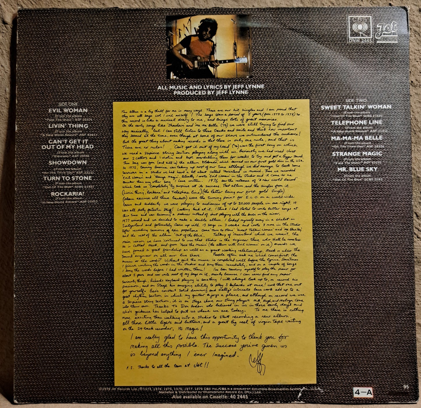 Electric Light Orchestra - Greatest Hits