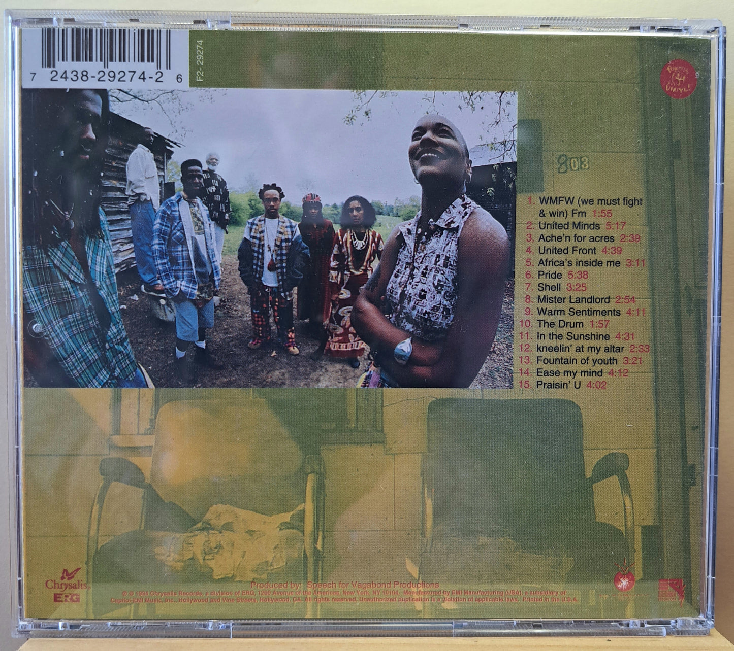 Arrested Development - Zingalamaduni (cd)