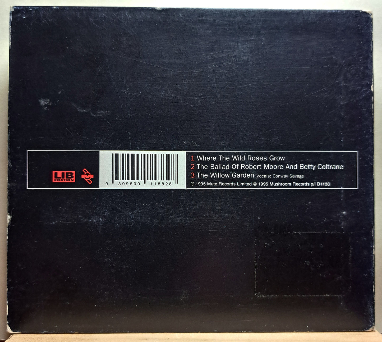 Nick Cave and the Bad Seeds + Kylie Minogue - Where the wild roses grow (cd, maxi single)