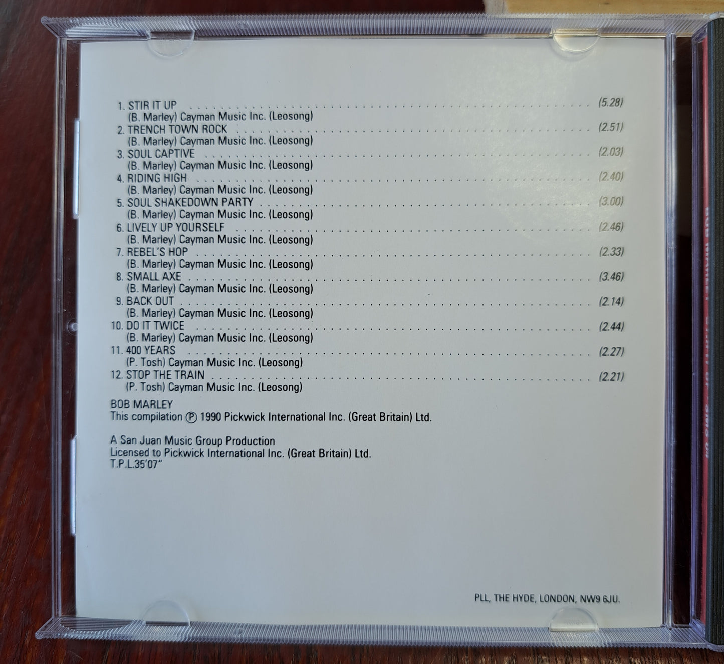 Bob Marley - Stir it up (cd)