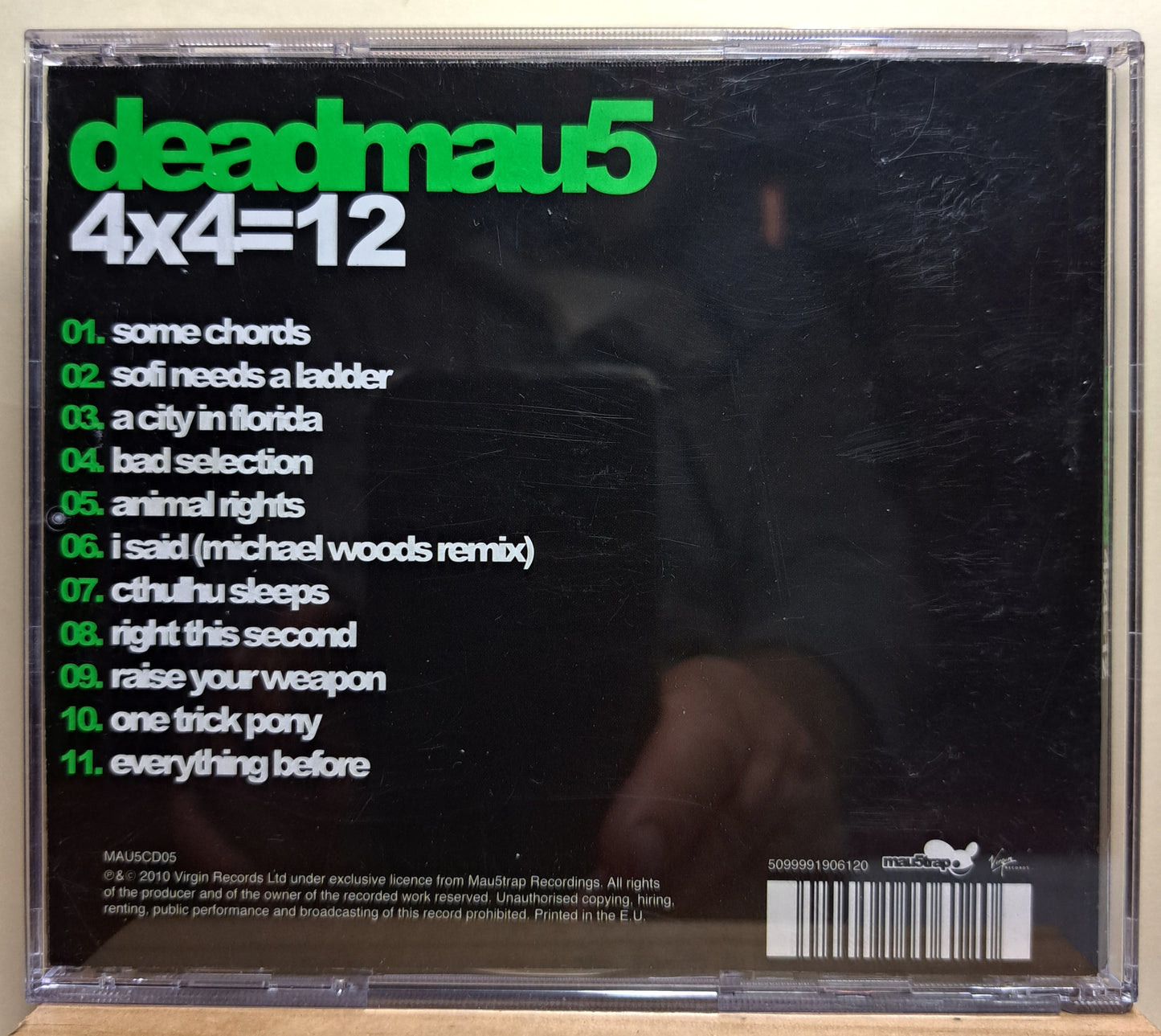Deadmau5 - 4x4=12 (cd)