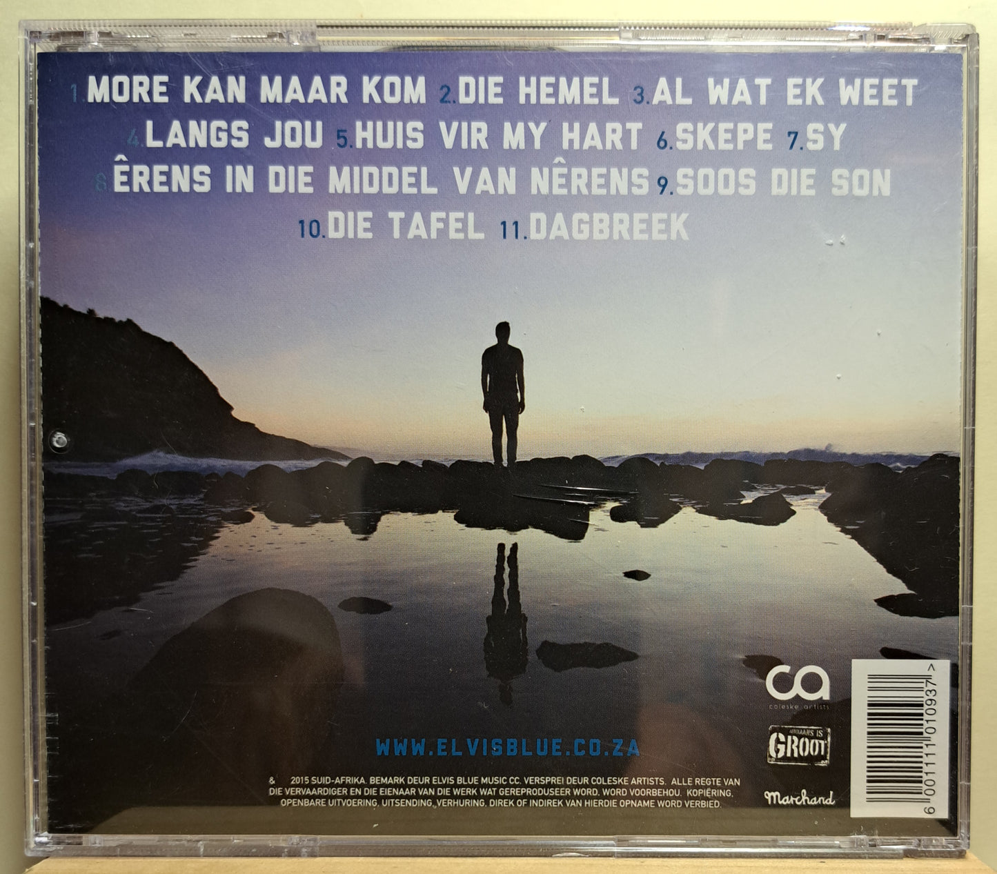 Elvis Blue - Erens in die middel van nerens (cd)
