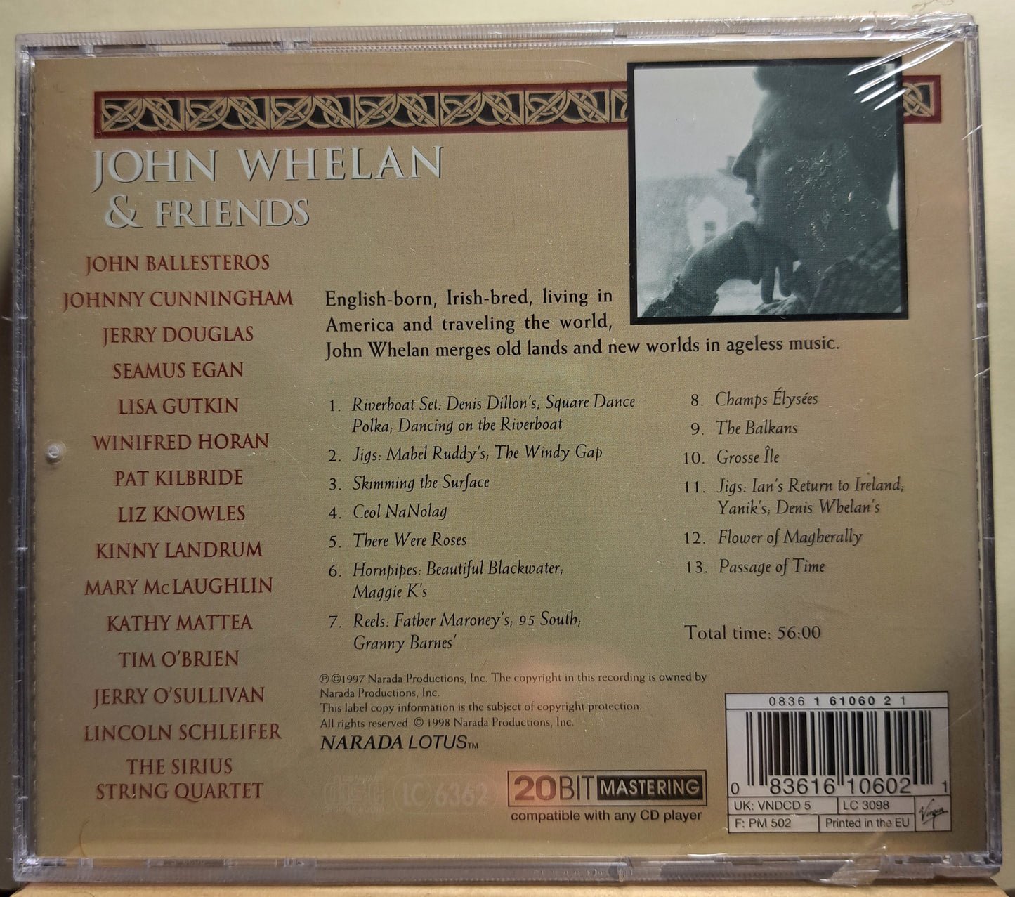 John Whelan & Friends - Celtic Crossroads (cd)
