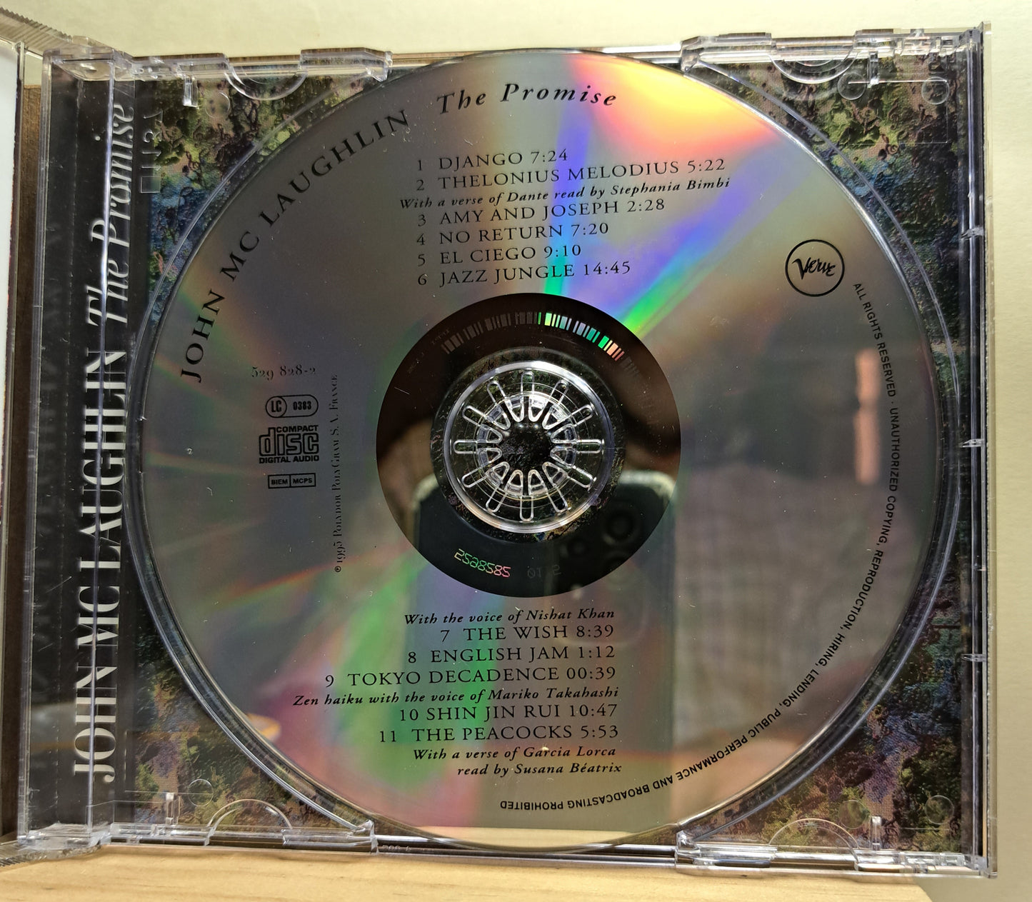 John Mc Laughlin - The Promise (cd)