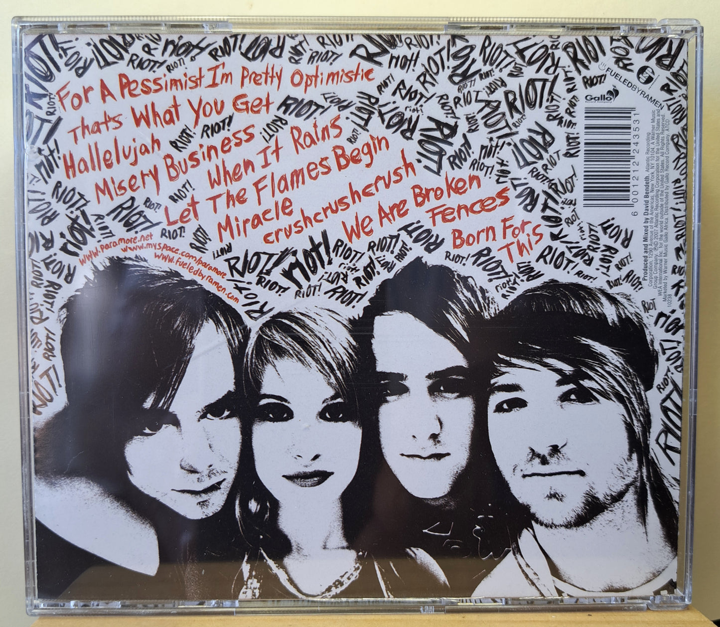 Paramore - Riot (cd)