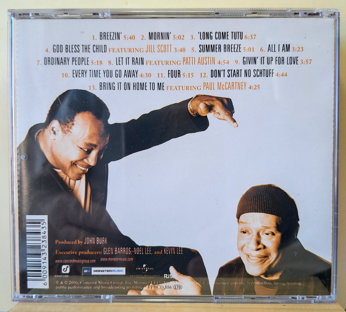 George Benson & AL Jarreau - Givin' it up (cd)