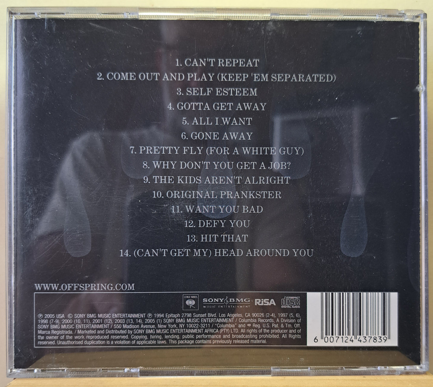 The Offspring - Greatest Hits  (cd)