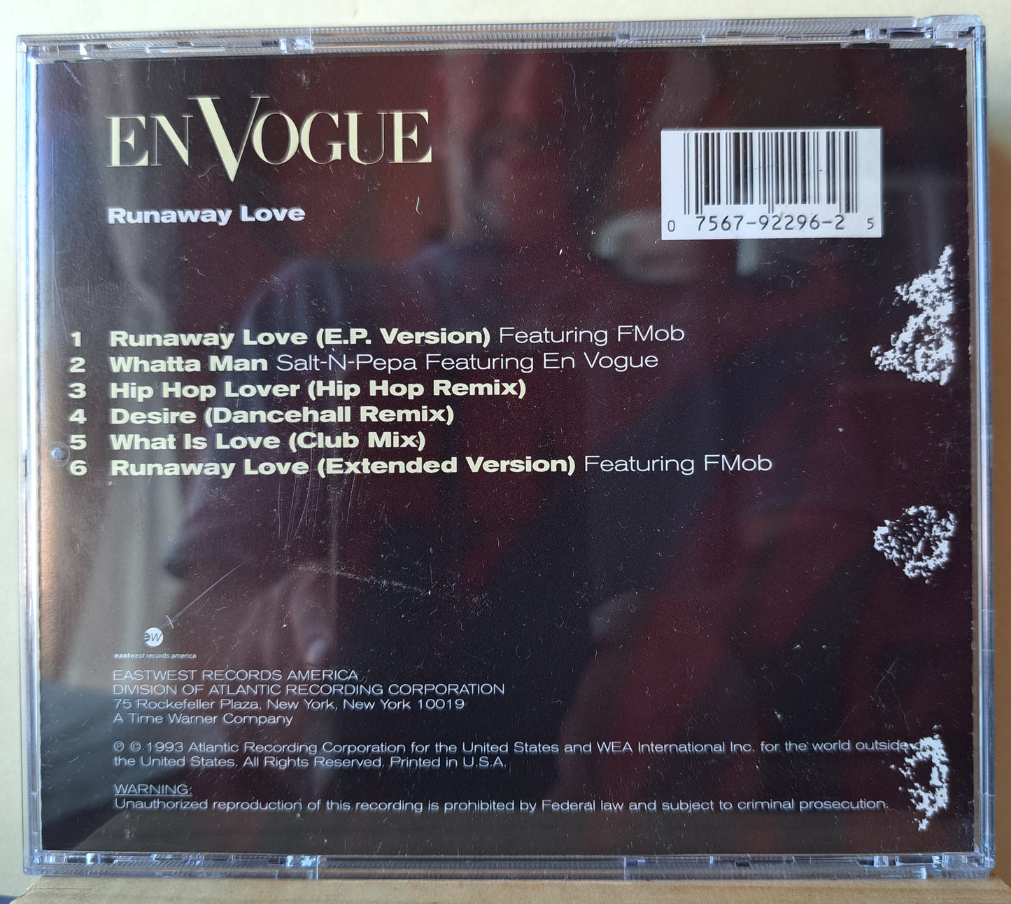 En Vogue - Runaway Love (cd)