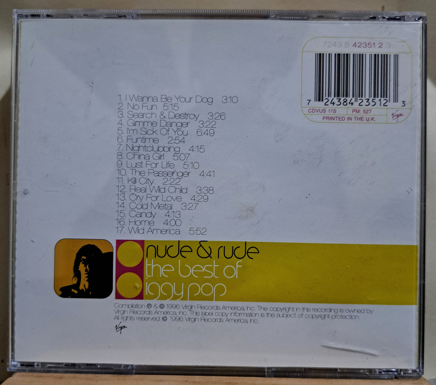 Iggy Pop - Nude & Rude, the best of Iggy Pop (cd)