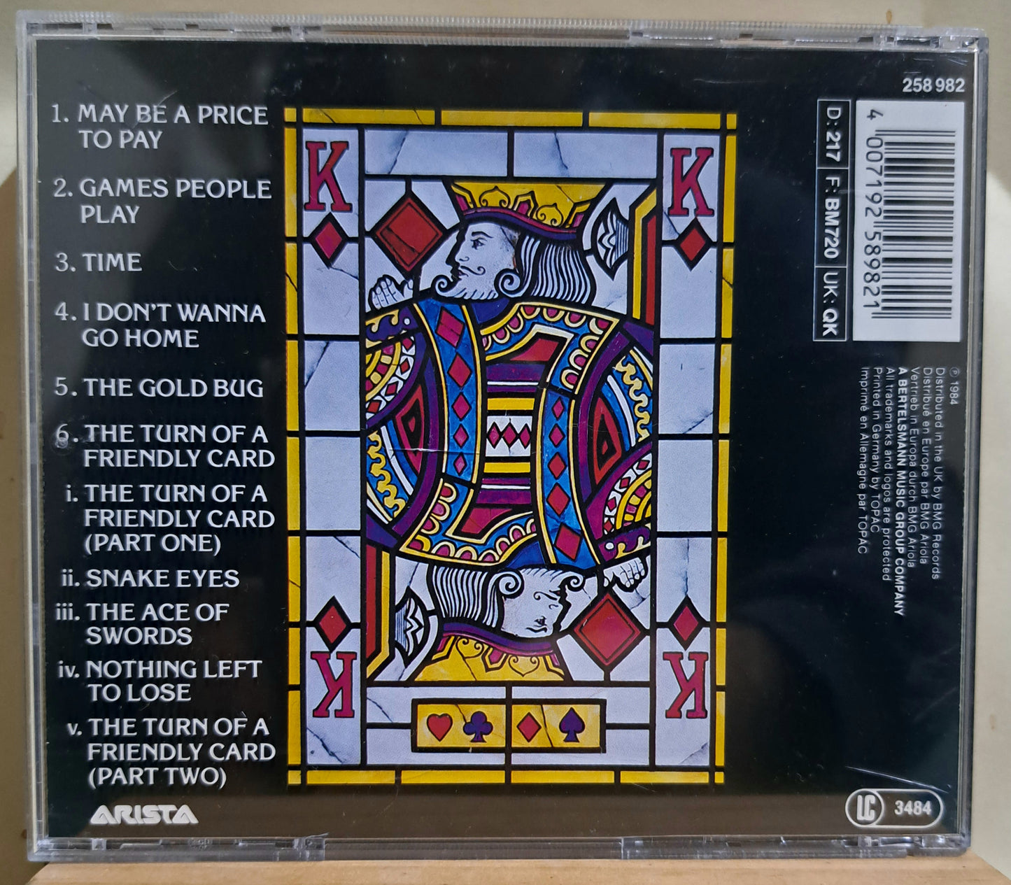 The Alan Parsons Project - The turn of a friendly card (cd)