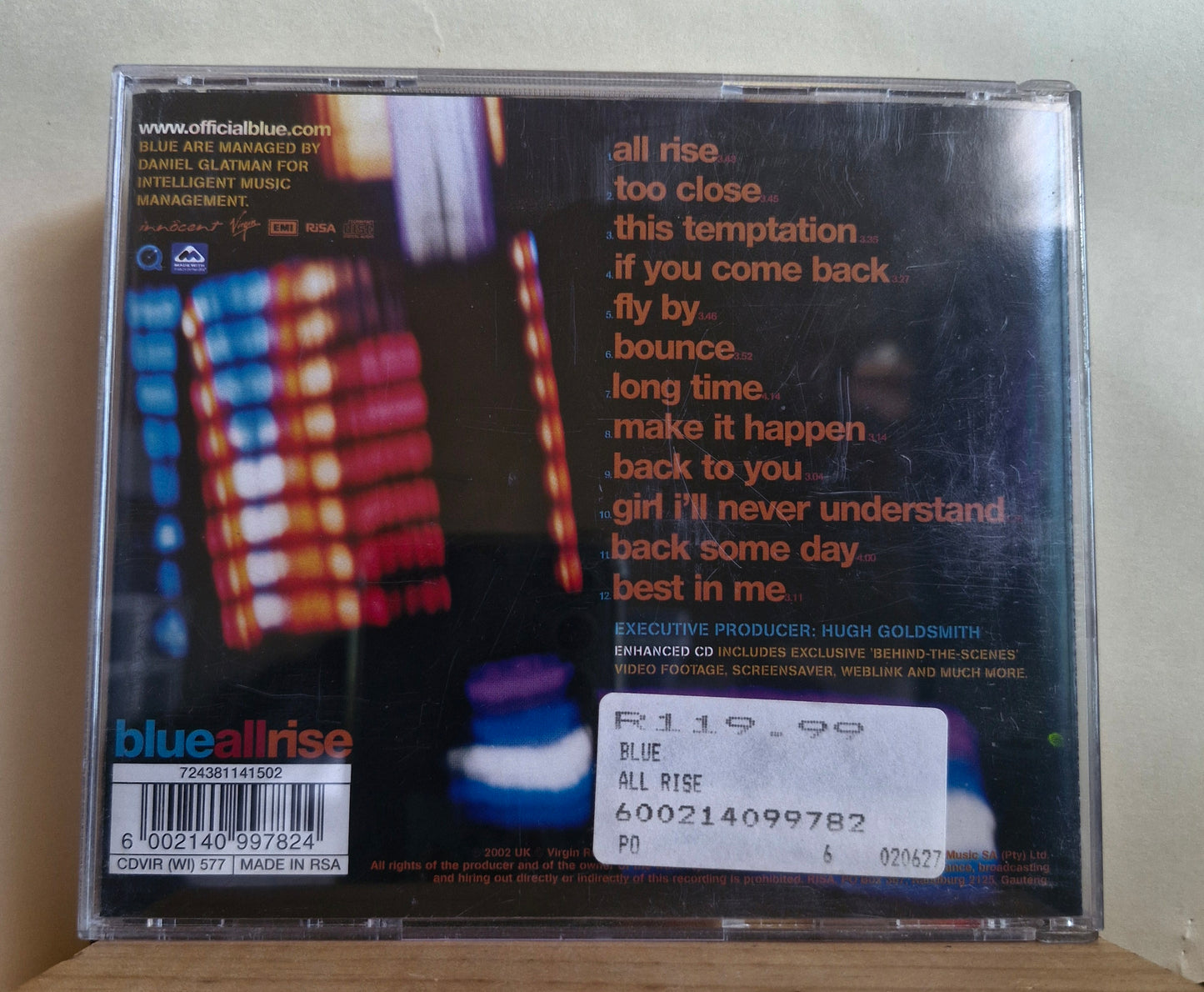 Blue - All Rise (cd)