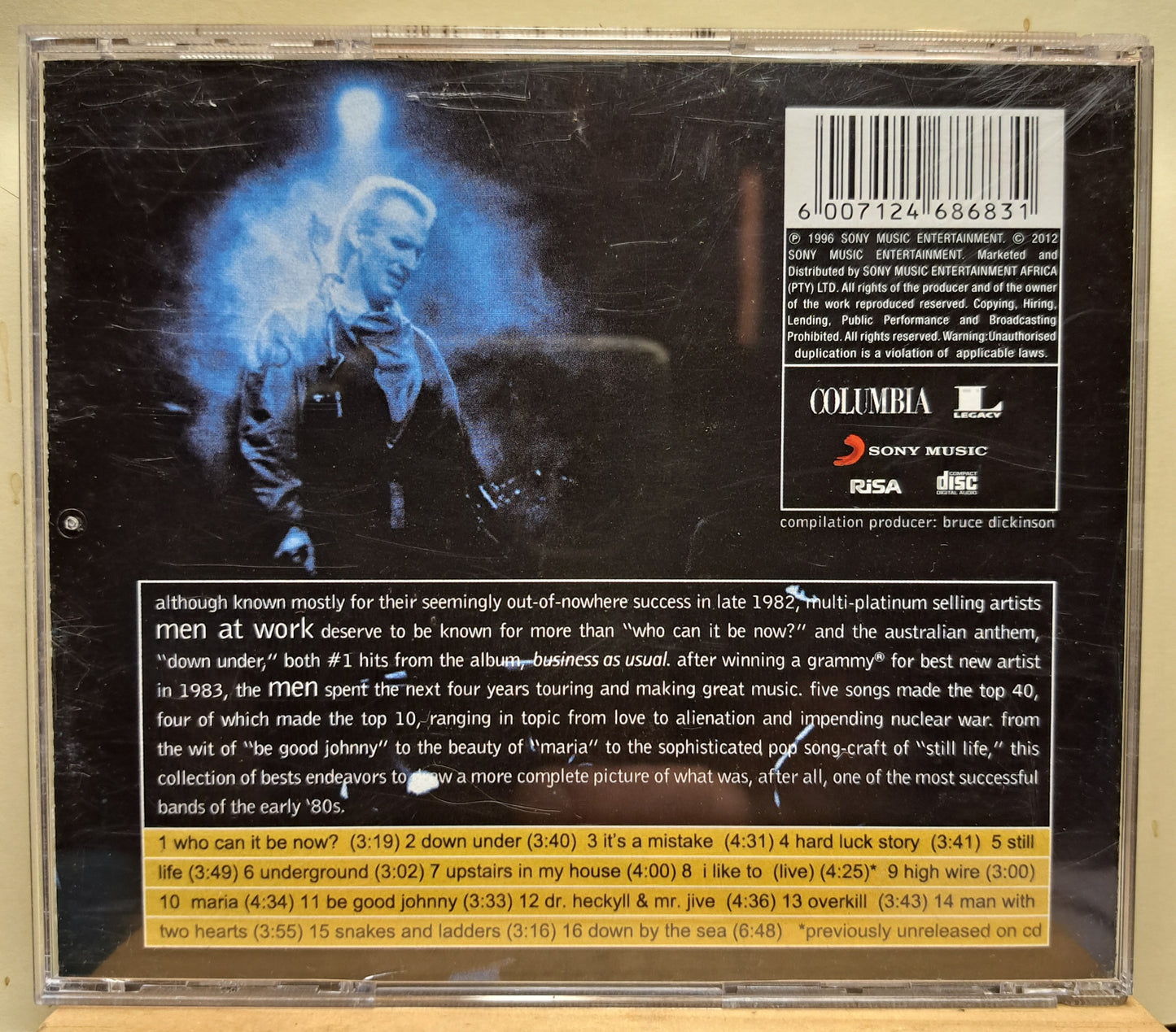 Men at work - Contraband: The best of (cd)