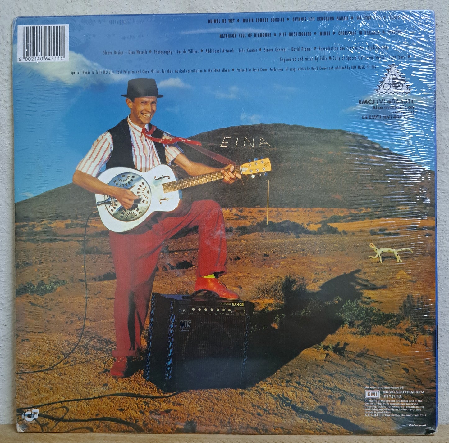 David Kramer - Eina (sealed copy)