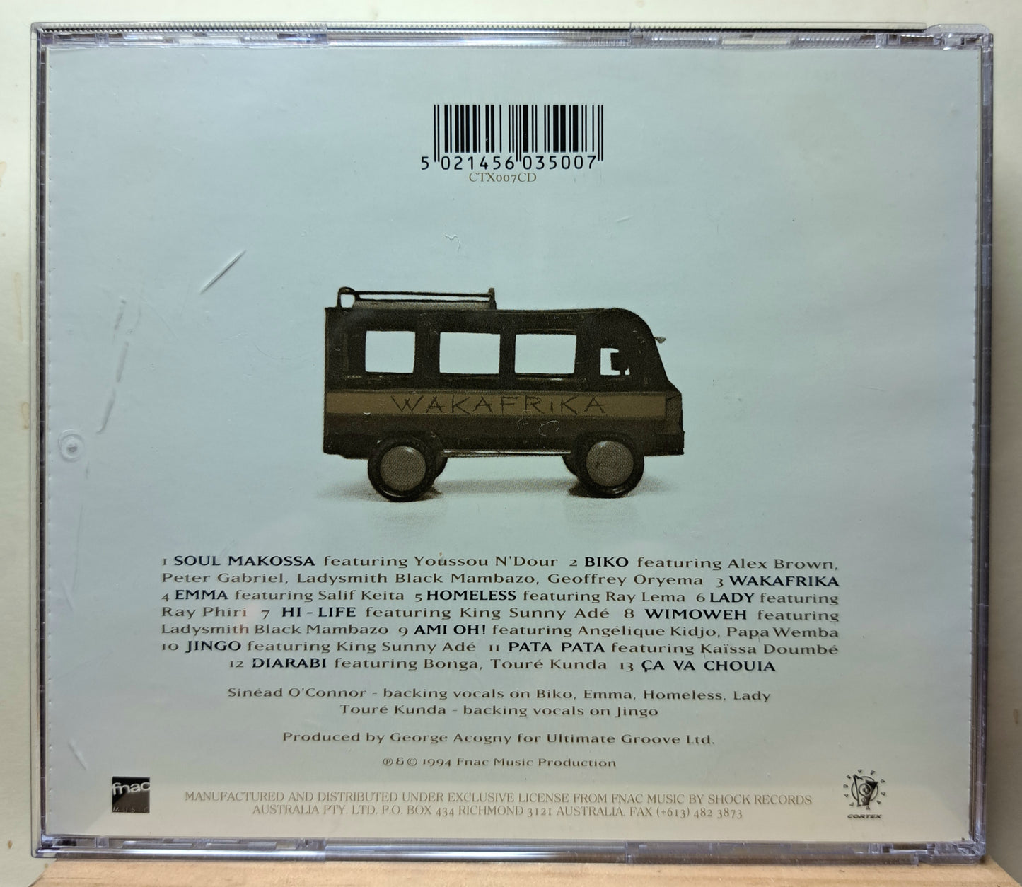 Manu Dibango - Wakafrika (cd)