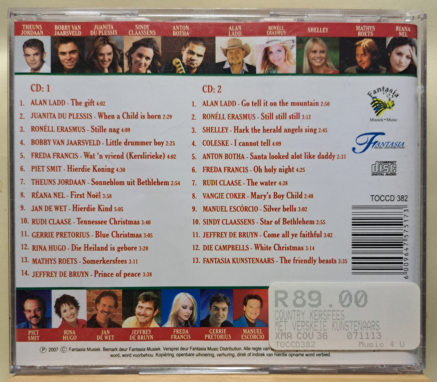 Country Kersfees (dubbel cd)