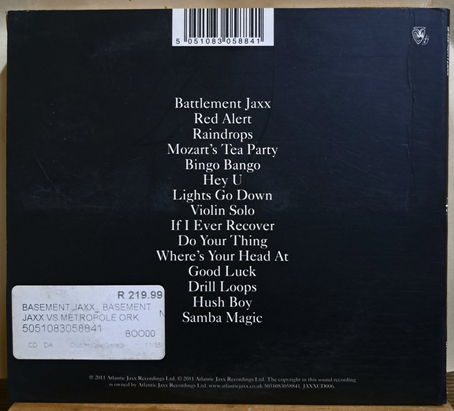 Basement Jaxx - Vs. Metropole Orkest (cd)