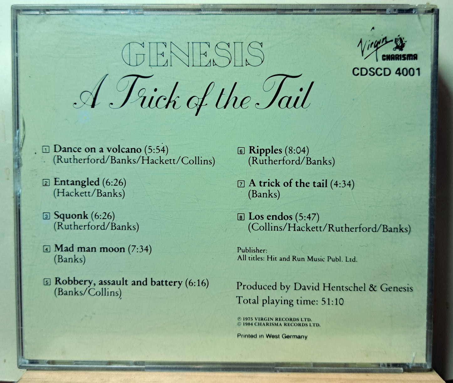 Genesis - Trick of the tail (cd)