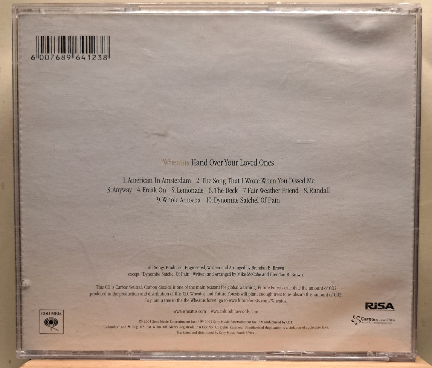 Wheatus - Hand over your loved ones (cd)