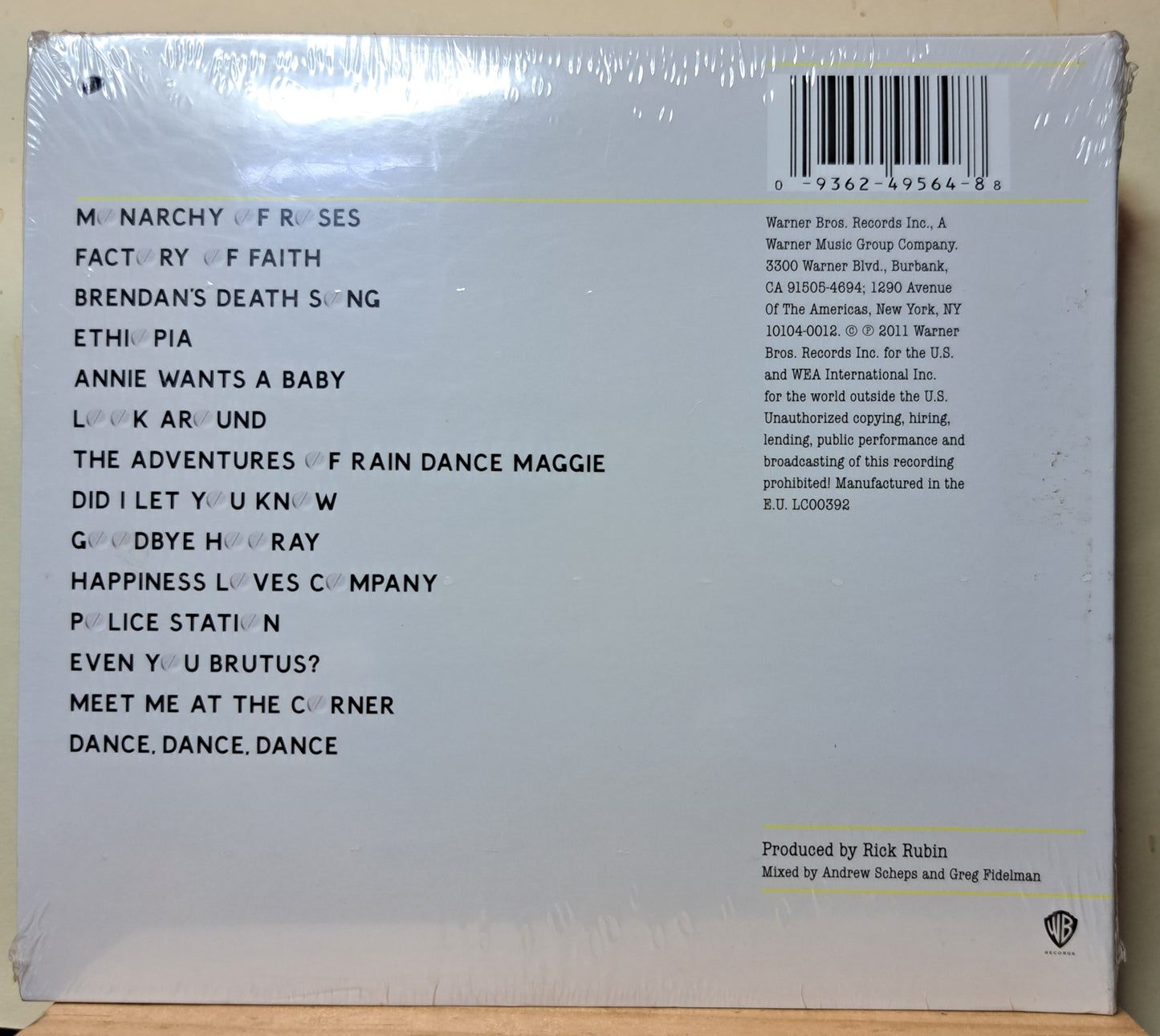 Red Hot Chili Peppers - I'm with you (cd) new/sealed