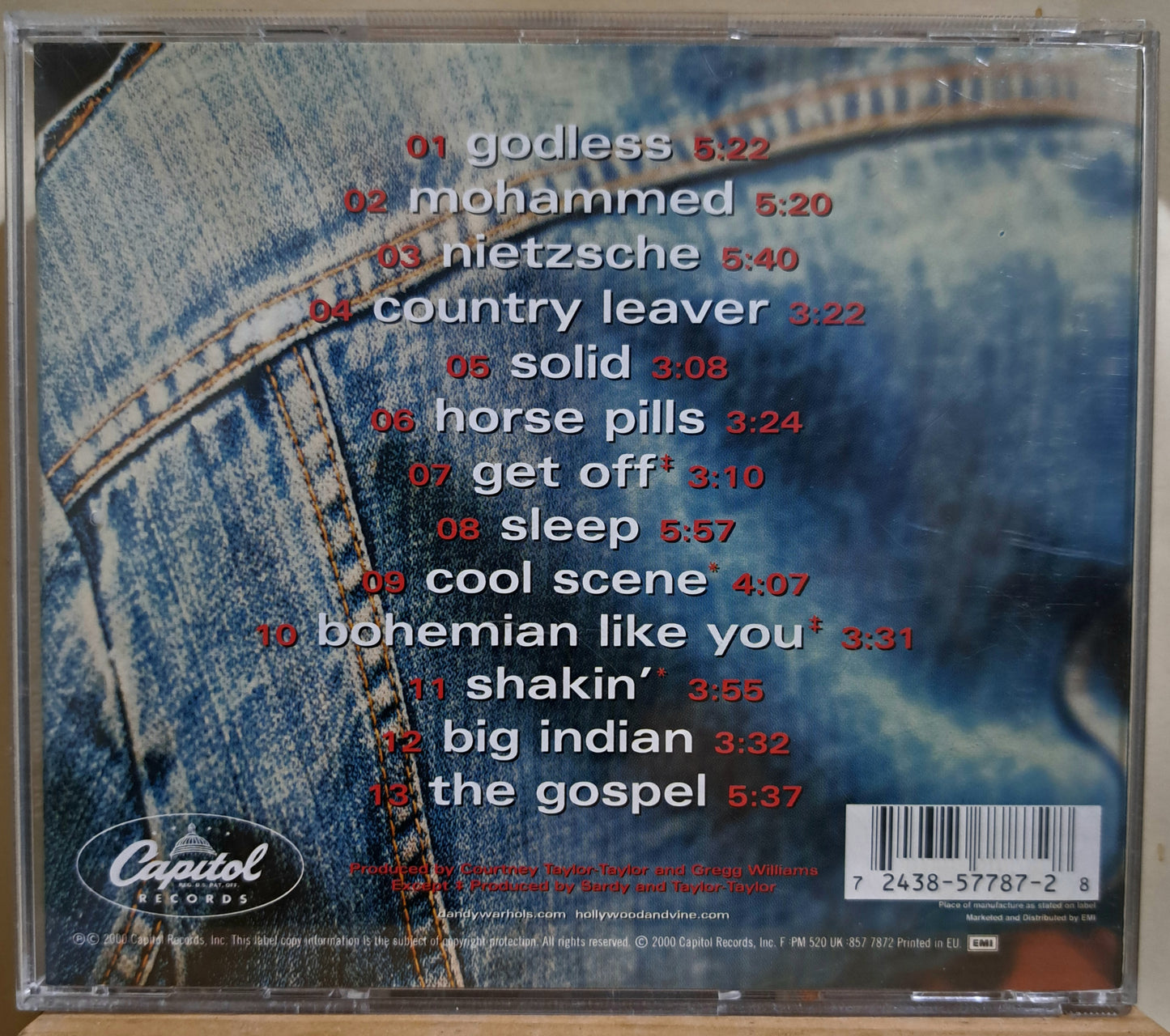The Dandy Warhols - Thirteen tales from Urban Bohemia (cd)