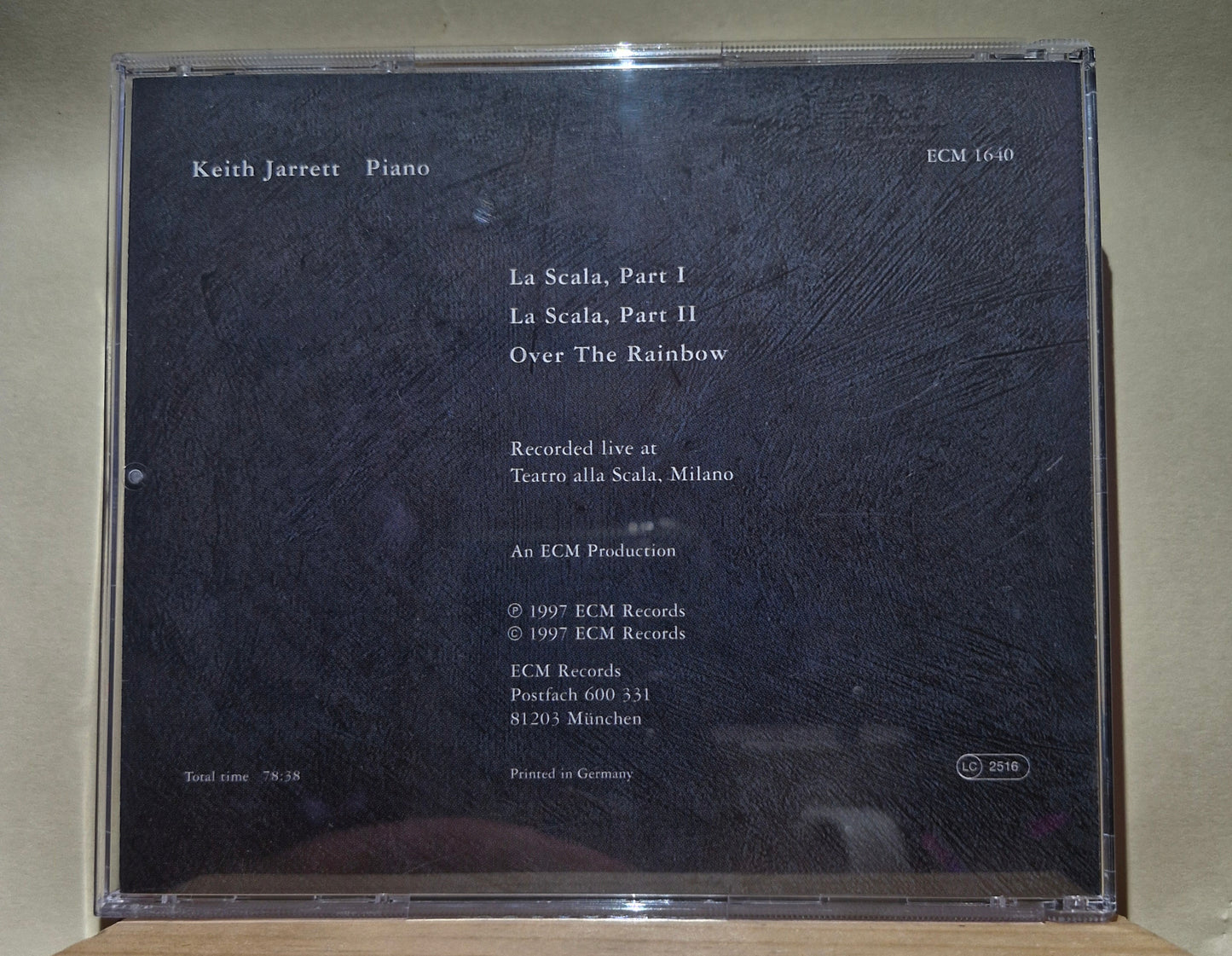 Keith Jarrett - La Scala (cd)