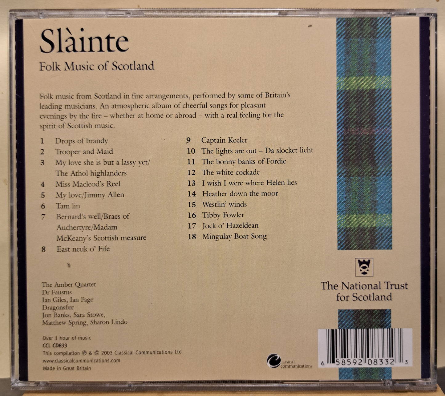 Slàinte - Folk music of Scotland (cd)