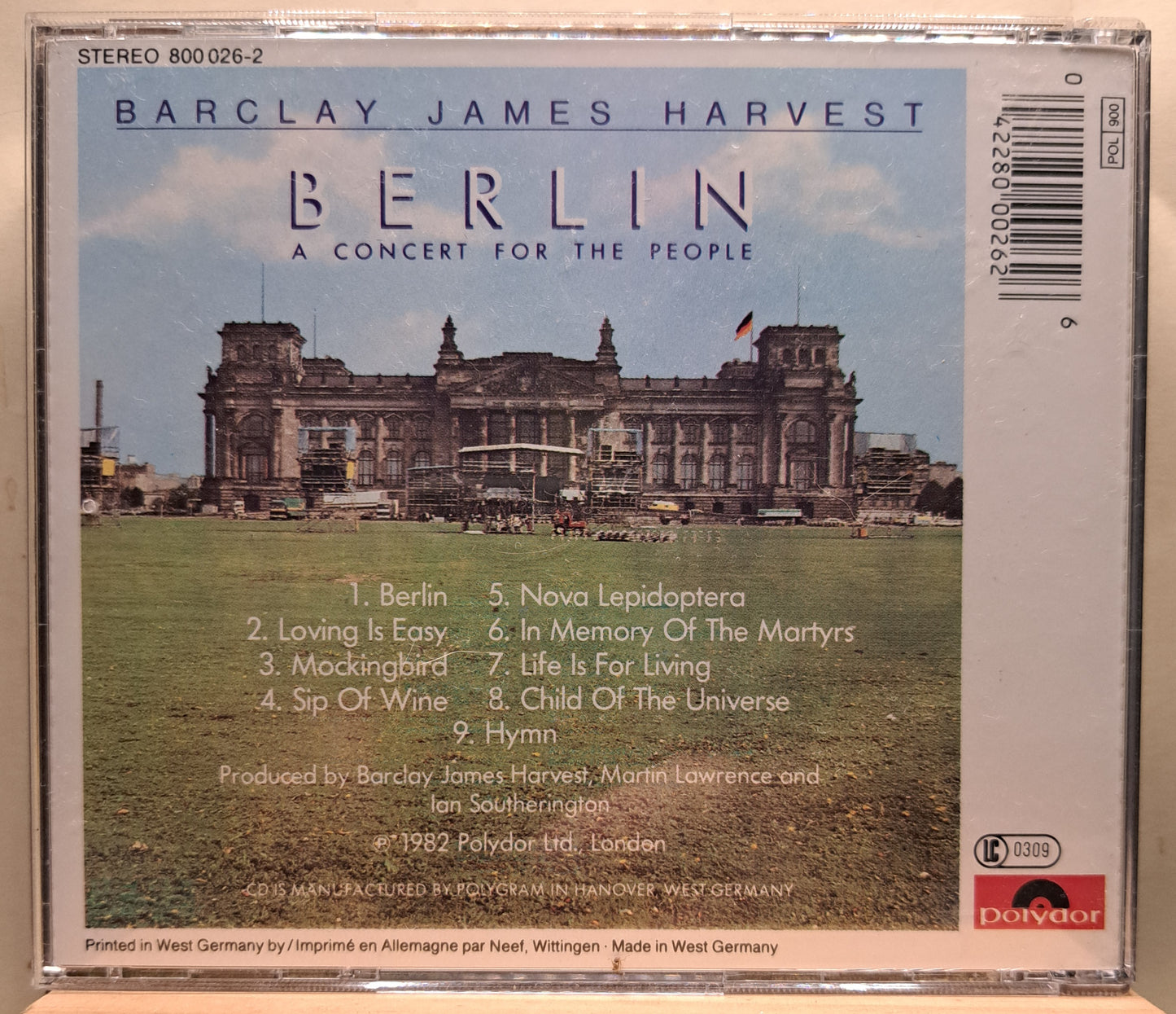 Barclay James Harvest - Berlin (cd)