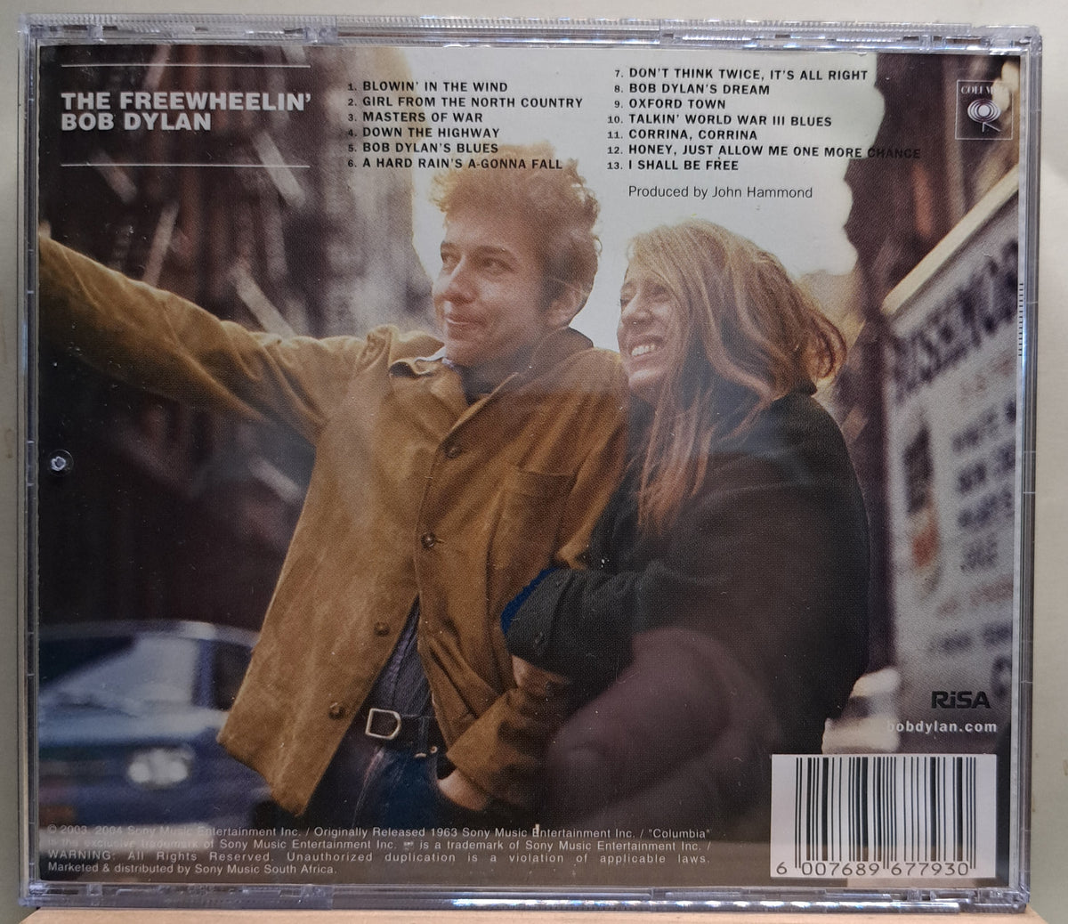 Bob Dylan - The Freewheelin' .. (cd)