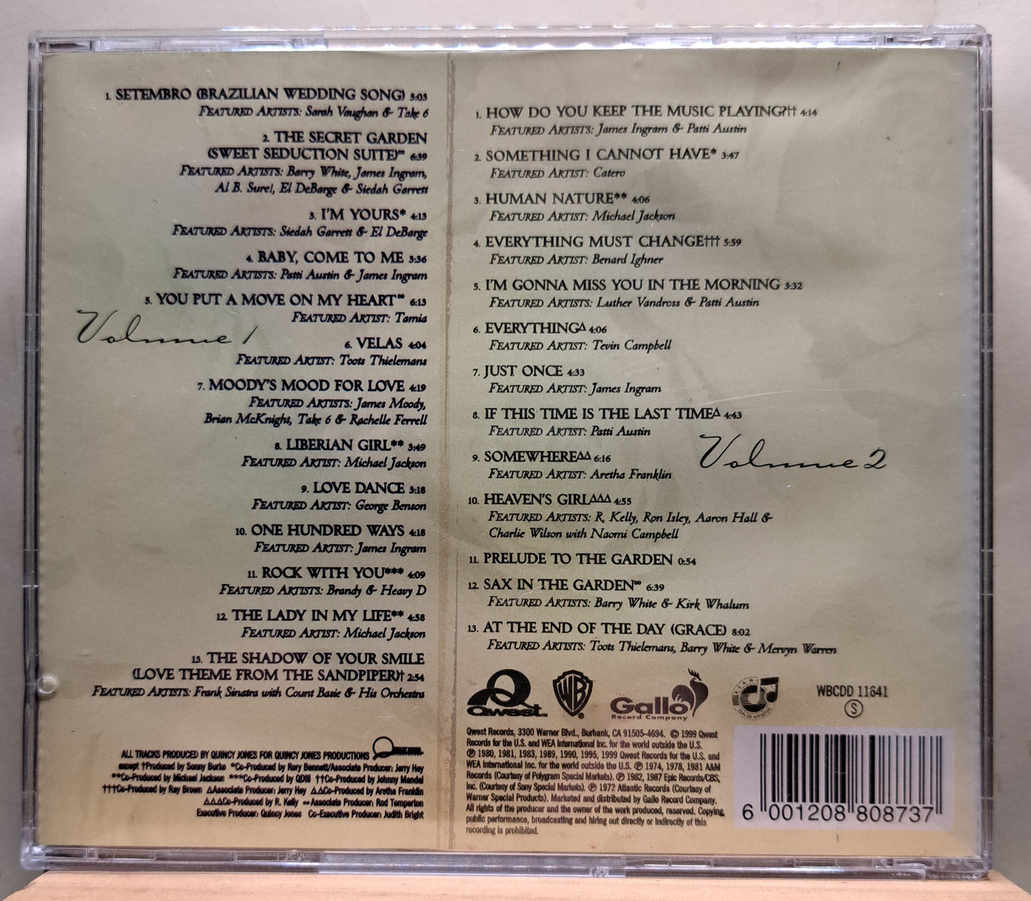Quincy Jones - from Quincy with love (double cd)
