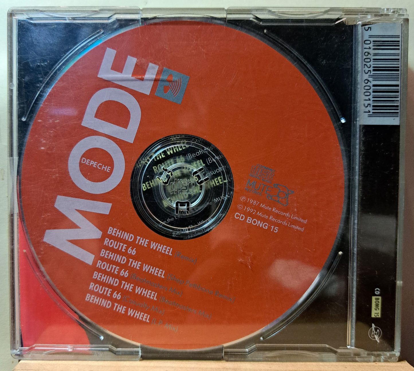 Depeche Mode - Behind the wheel (cd single)