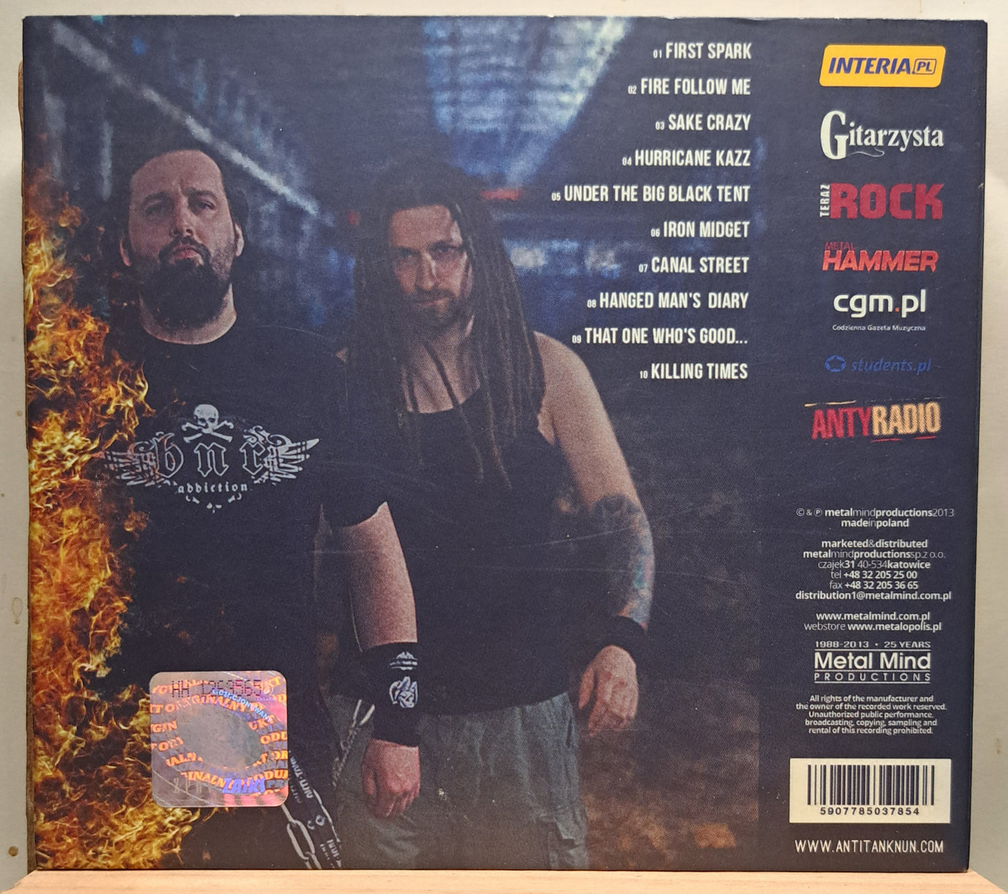 Anti Tank Nun - fire follow me (cd)
