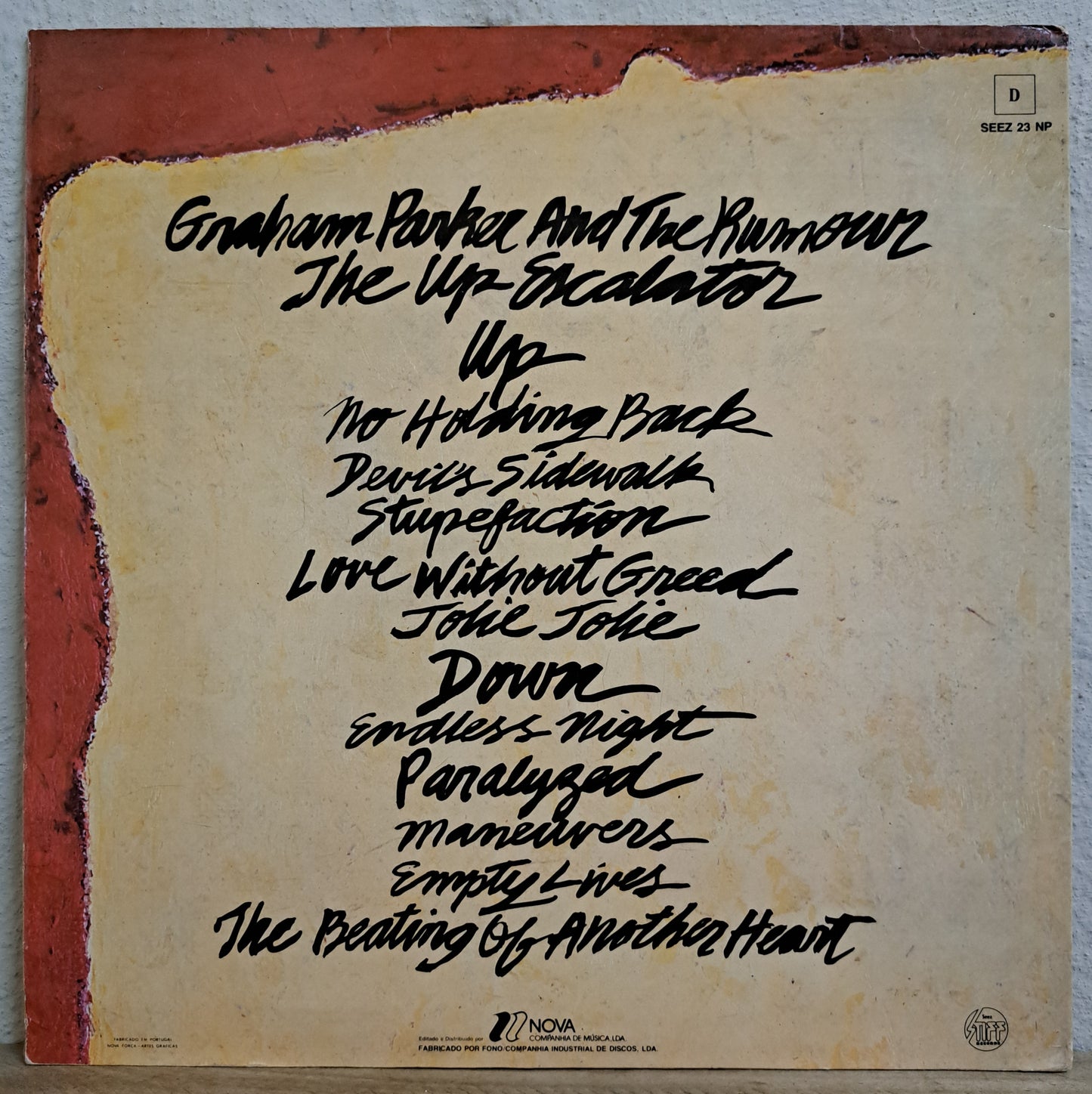 Graham Parker - The Up-Escalator