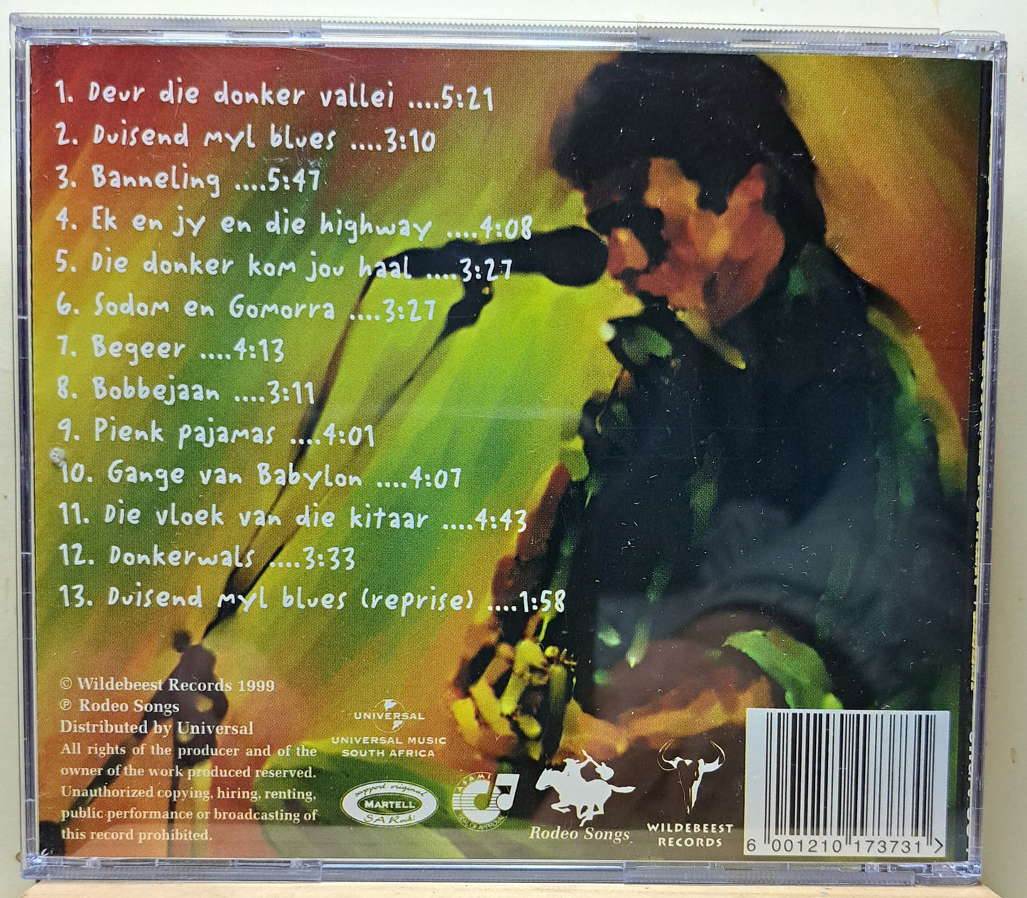 Valiant Swart - Dear die donker valley (cd)