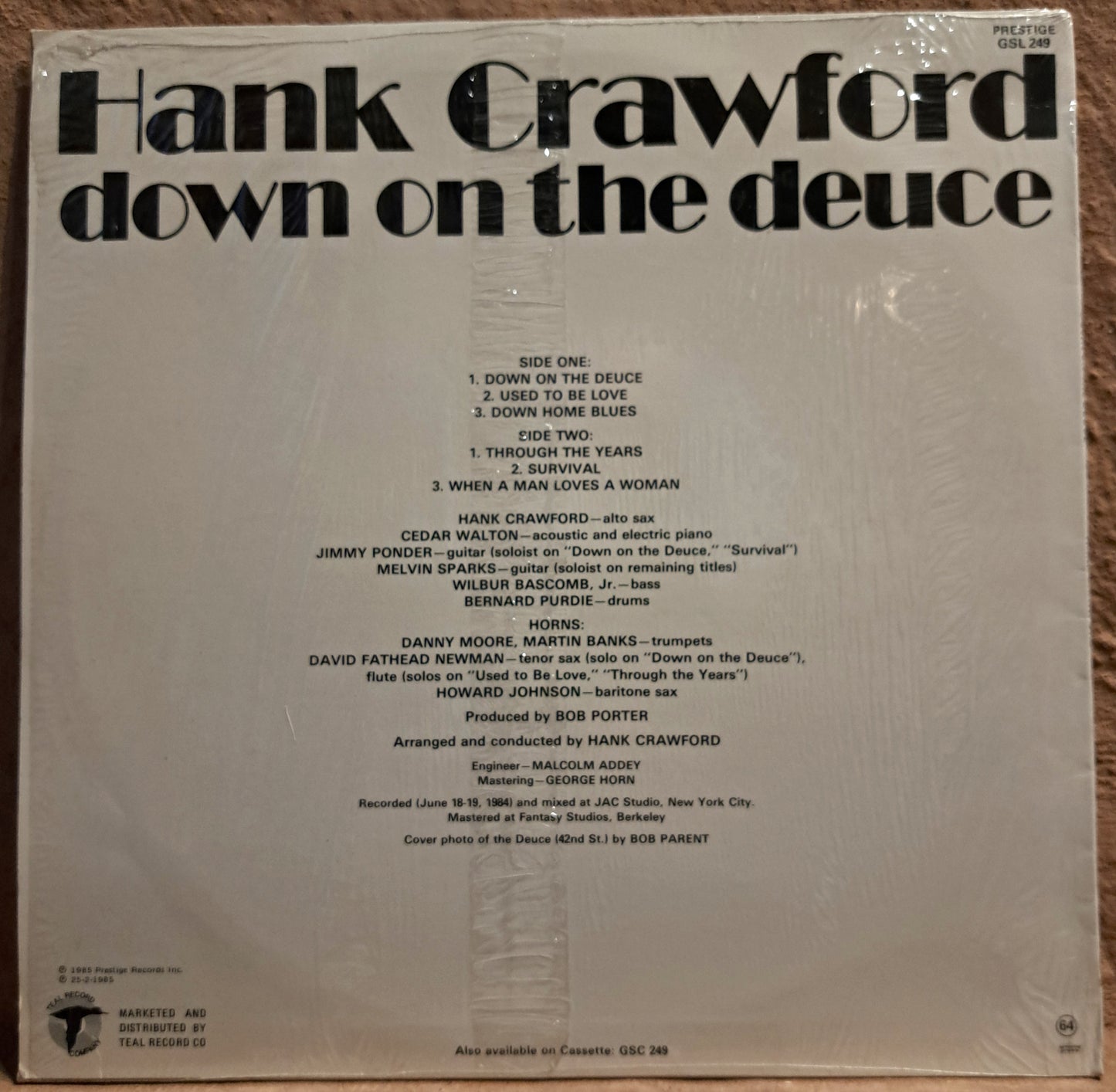 Hank Crawford - Down on the deuce