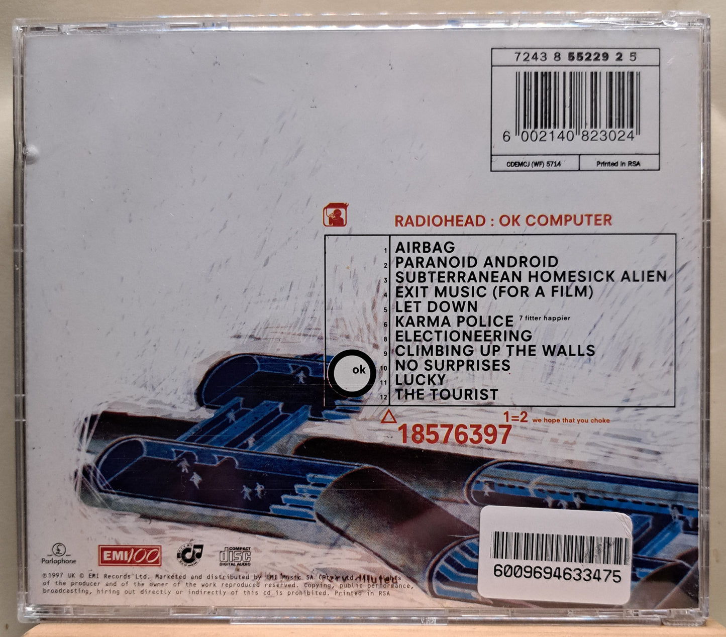 Radiohead - OK Computer (cd)