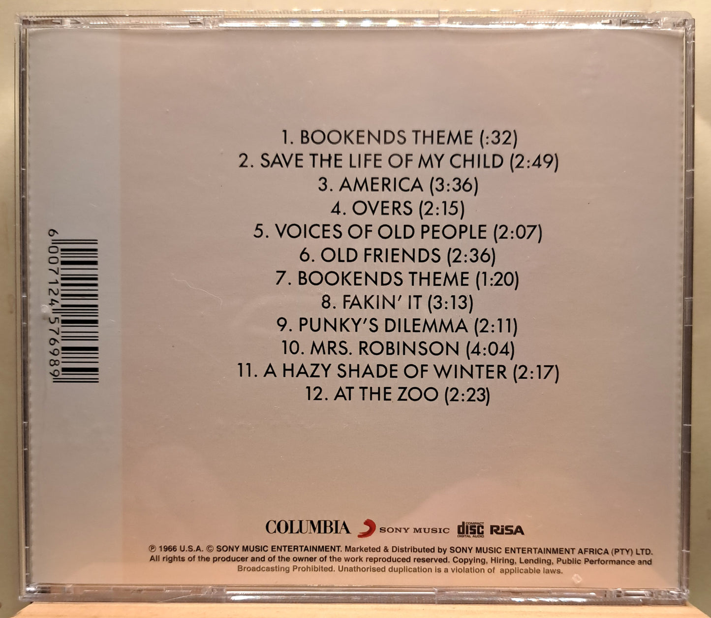 Simon & Garfunkel - Bookends (cd)