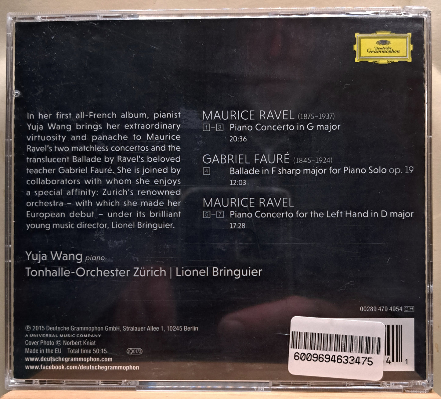 Yutaka Wang - Ravel (cd)