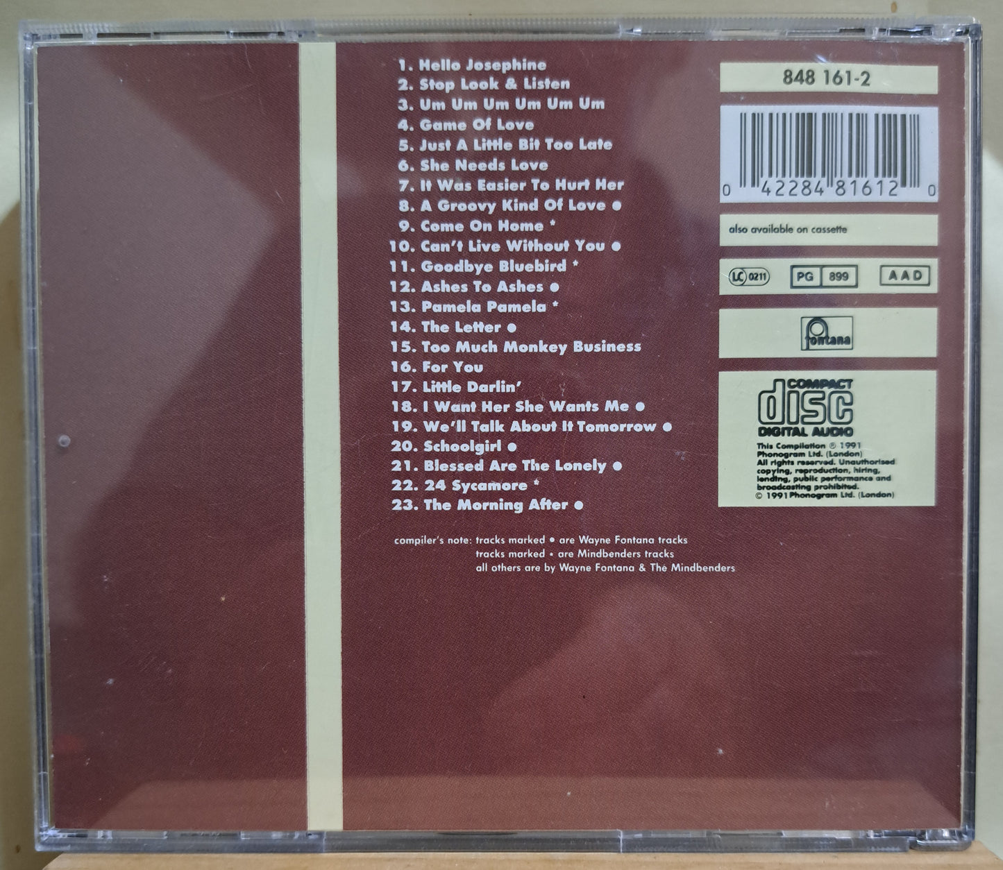 Wayne Fontana & the mind benders (cd)