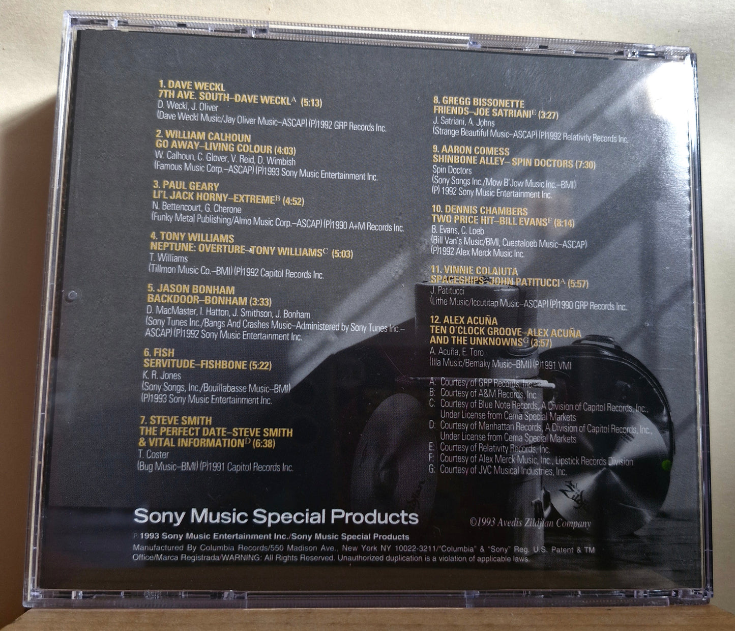 Zildjian - Drummers Tracks "People Who Speak with their Hands" (cd)