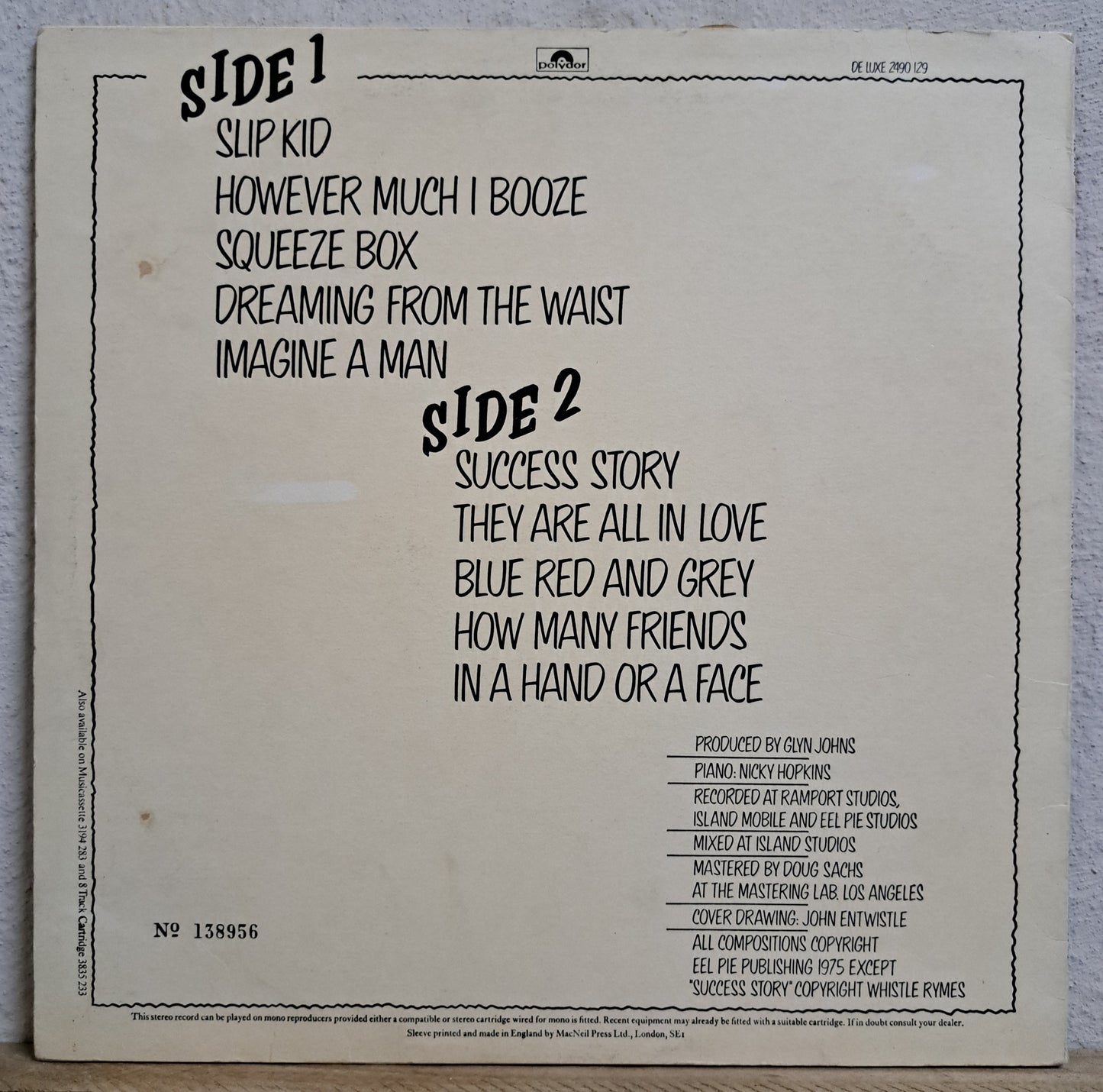 The Who - The Who by numbers