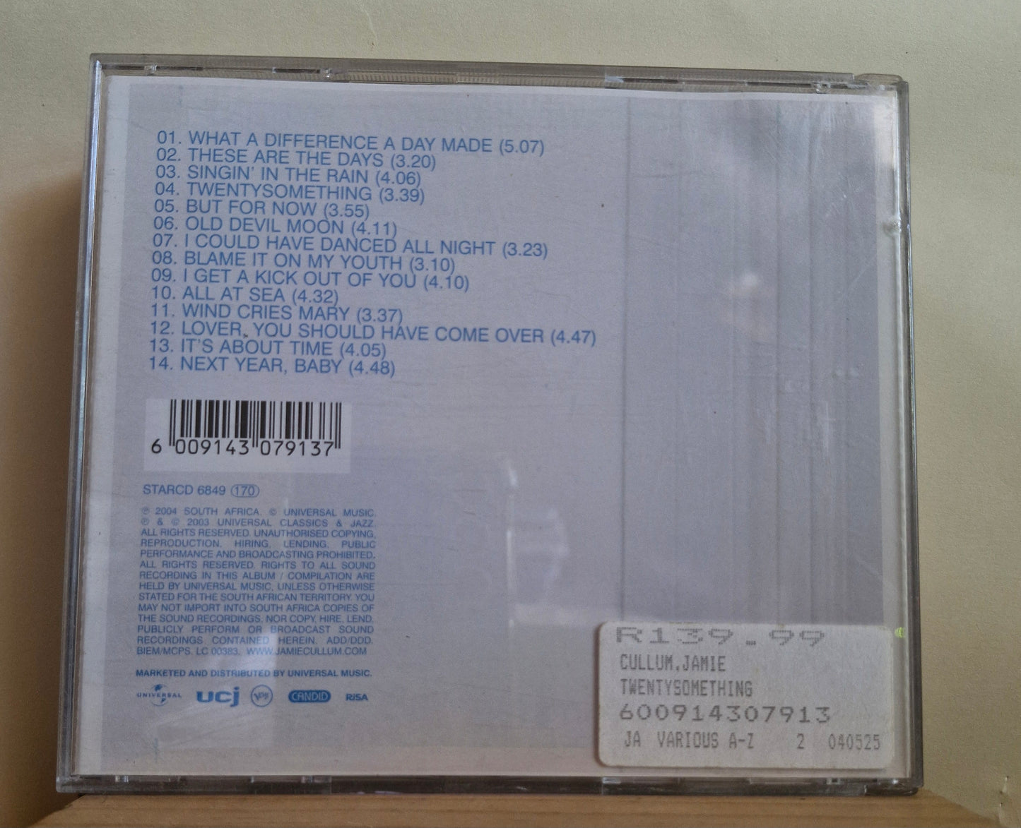 Jamie Cullum - Twenty Something (cd)