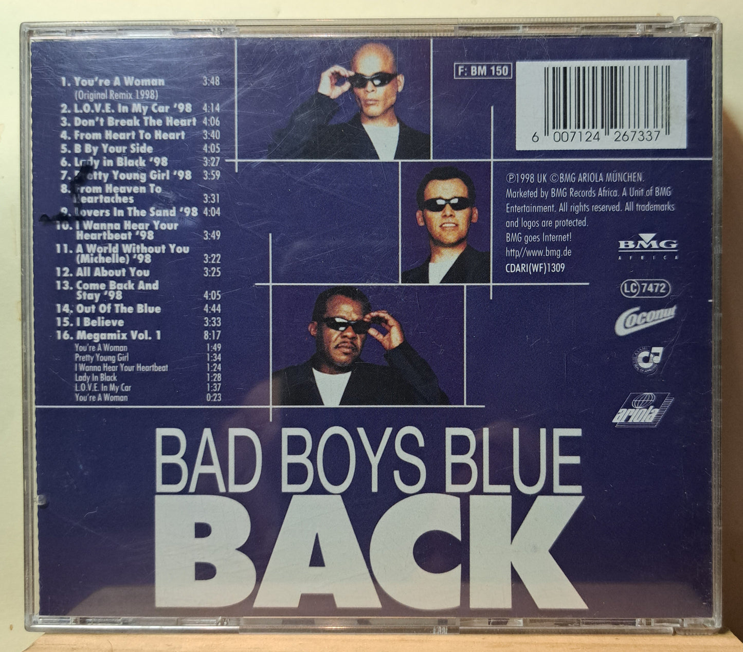 Bad Boys Blue - Back (cd)