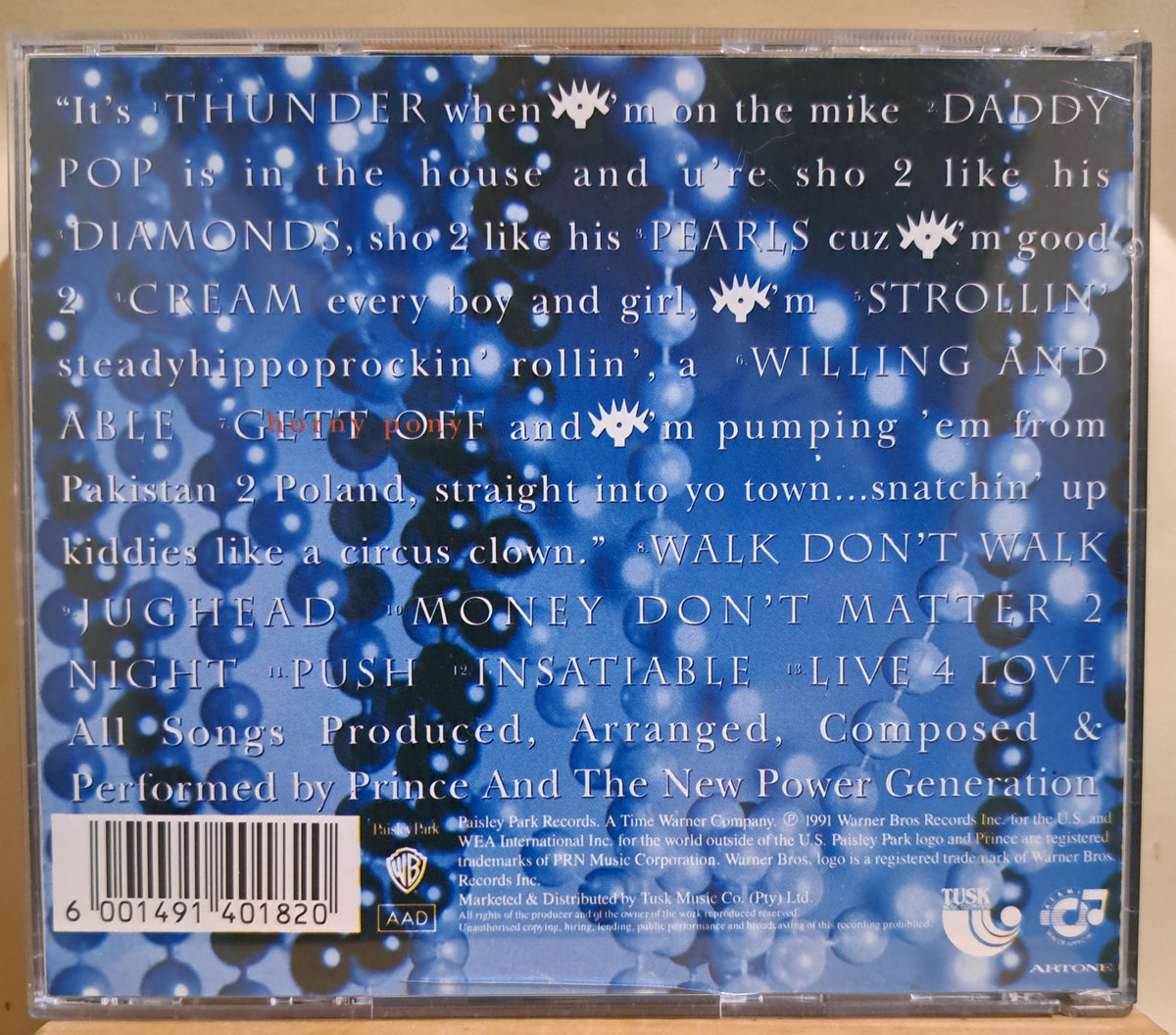 Prince & The New Power Generation - Diamonds and Pearls