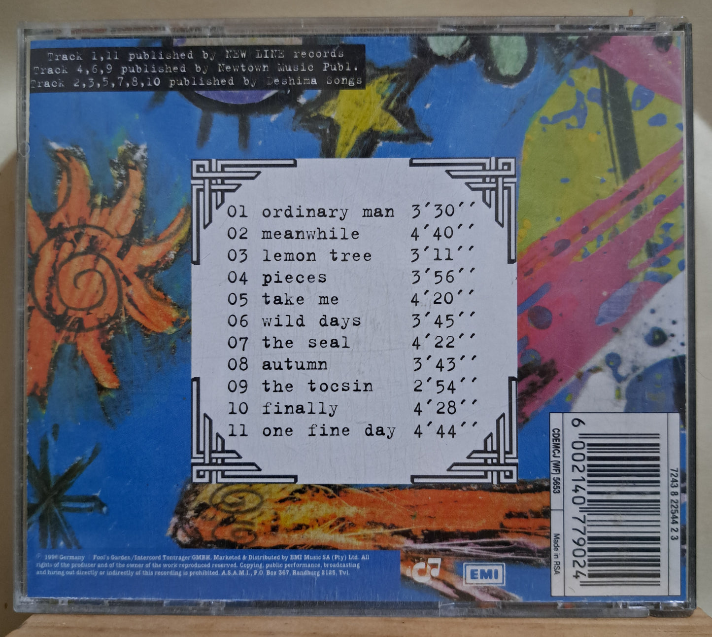 Fool's Garden - Dish of the day (cd)