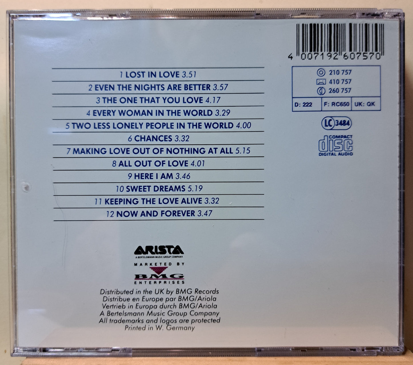 Air Supply - Making love...The very best of (cd)