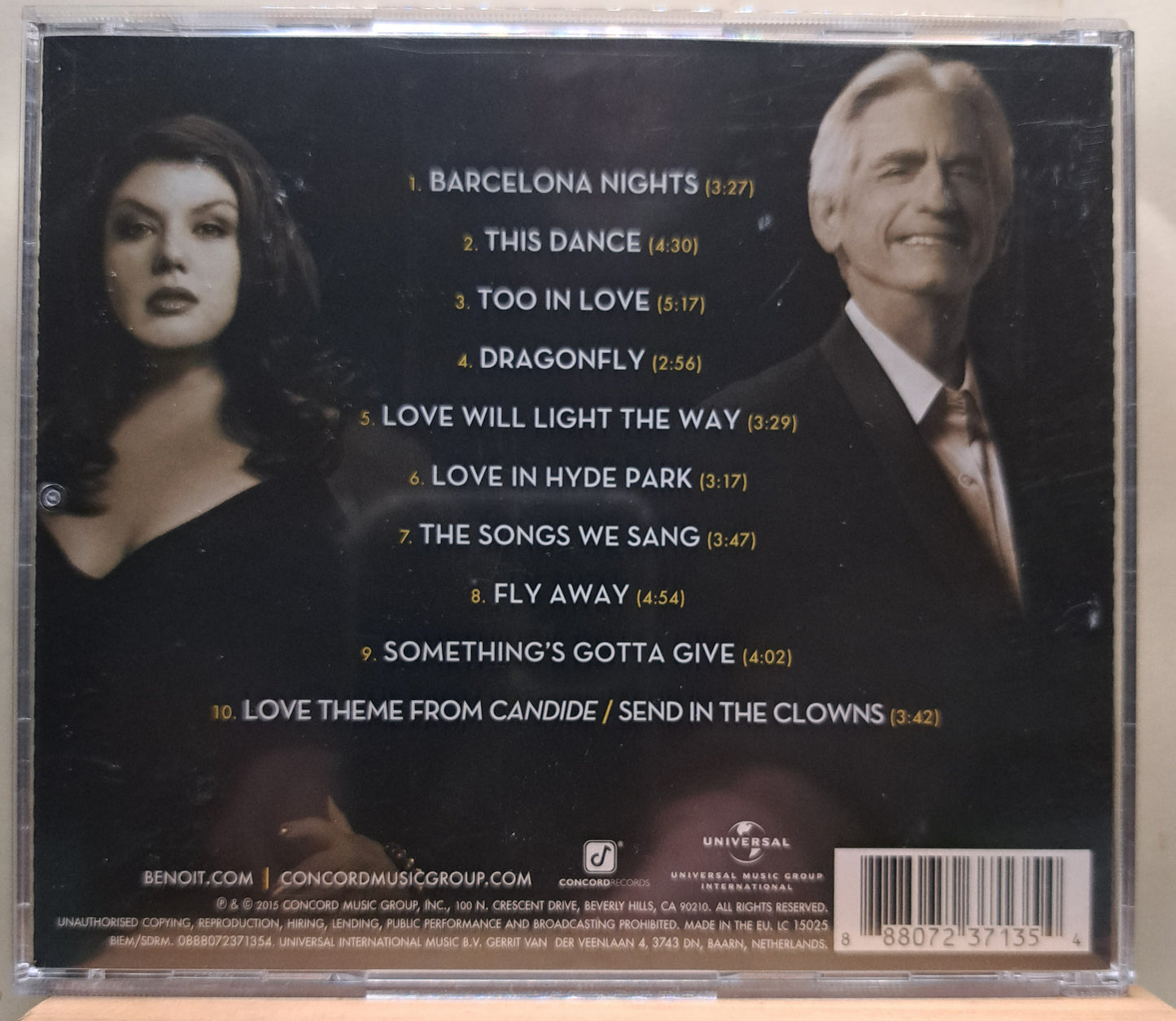 David Benoit - 2 in love, featuring Jane Monheit (cd)