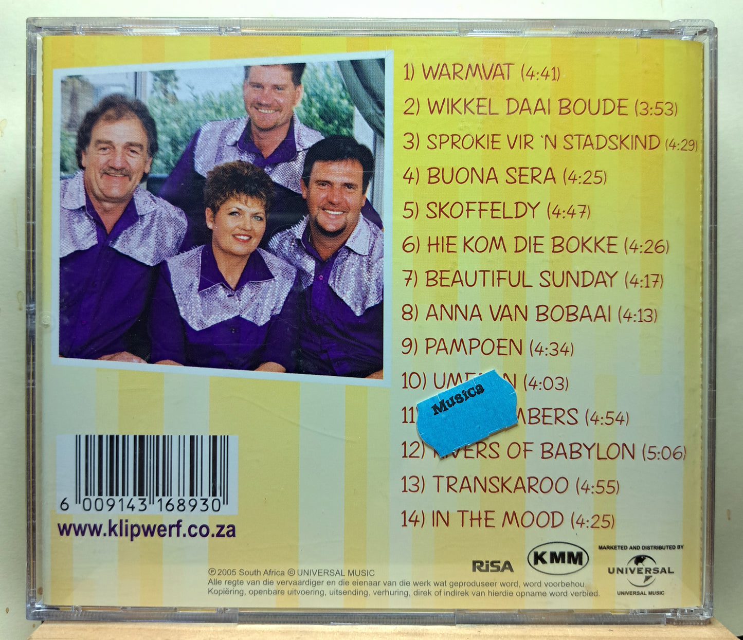 Klipwerf orkes - Hantam Warmvat (cd)