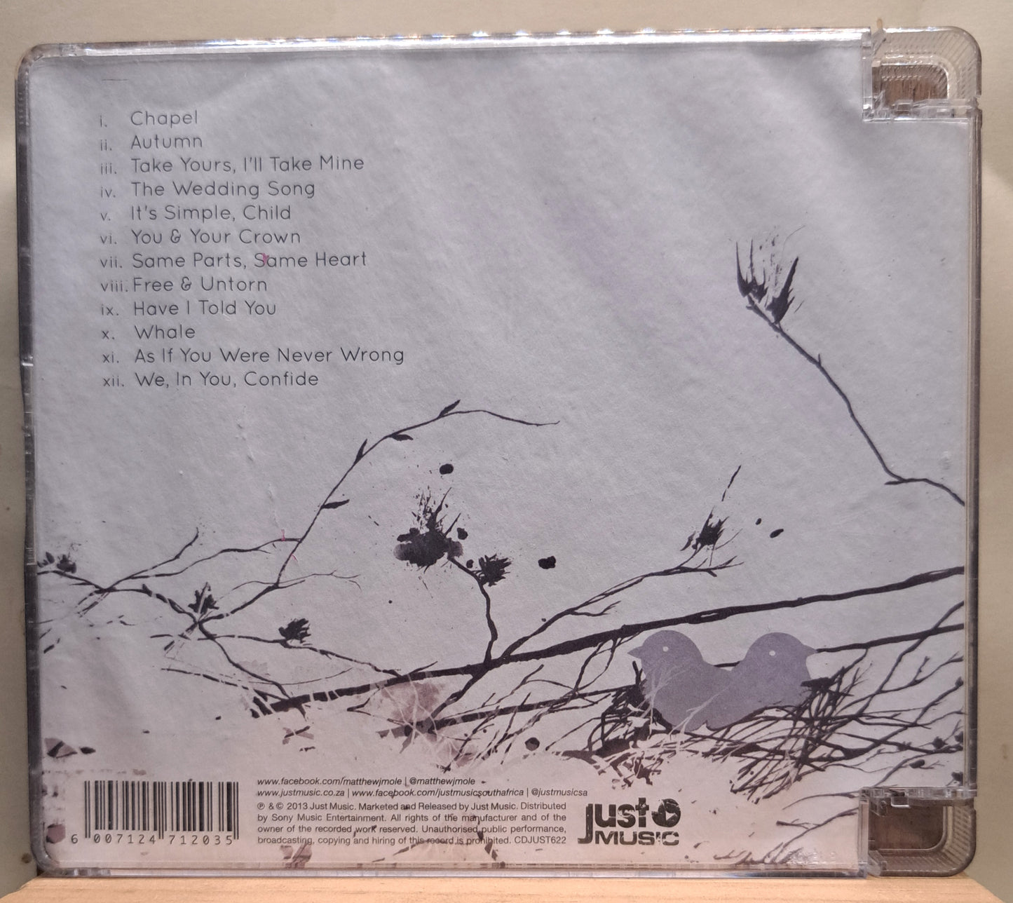 Matthew Mole - The home we built (cd)