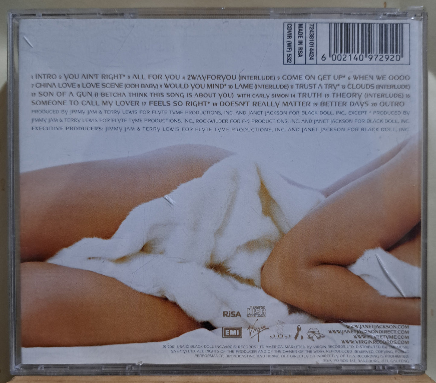 Janet Jackson - All for you (cd)